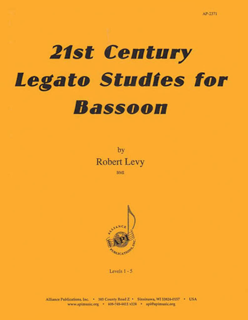 21st Century Legato Studies for Bassoon